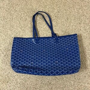 Goyard Blue Tote Bag- beautiful dupe